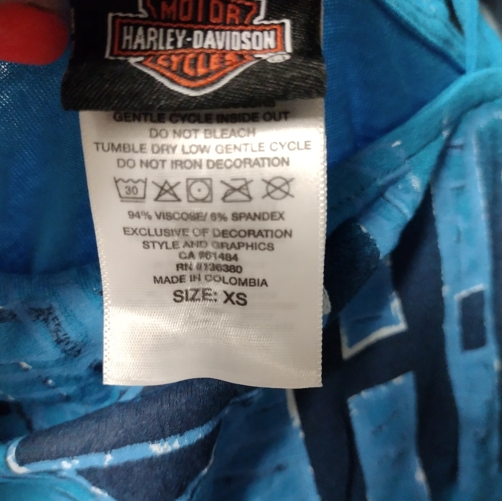 Harley Davidson tank